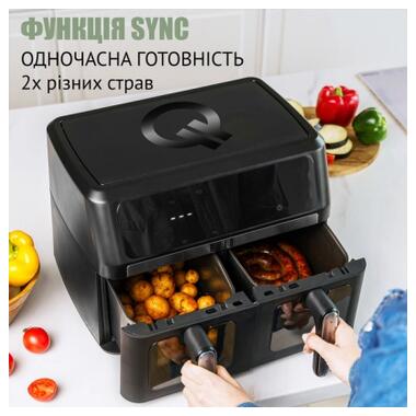 Мультипіч QUIN Air Fryer Dual Zone (YJ-1102AV) фото №7