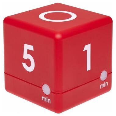 Таймер-куб цифровой TFA CUBE-TIMER красный 38203905 фото №1