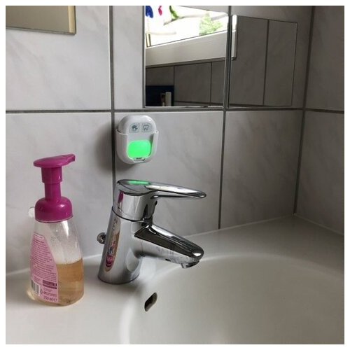 Таймер цифровий TFA для миття рук та чищення зубів, білий, 57х29х71 мм (38204602) фото №7