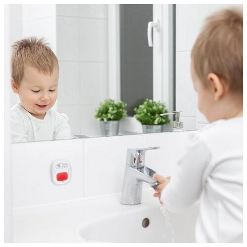 Таймер цифровий TFA для миття рук та чищення зубів, білий, 57х29х71 мм (38204602) фото №5