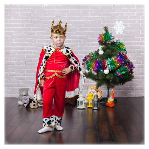 Карнавальный костюм Moda I Король 2 Красный фото №1