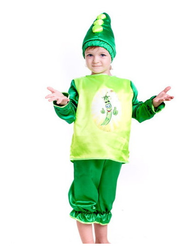 Карнавальный костюм для детей Moda I Горох универсал Салатовый фото №2