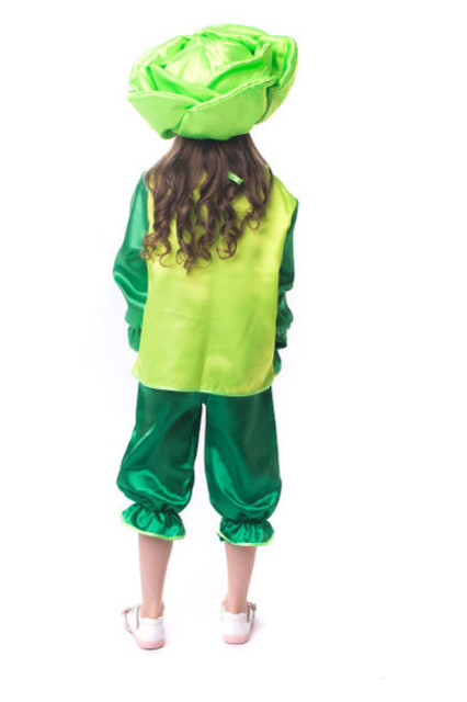 Карнавальный костюм для детей Moda I Капуста универсал Салатовый фото №3