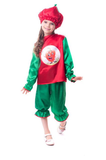 Карнавальный костюм для детей Moda I Сладкий Перец универсал Зеленый фото №1