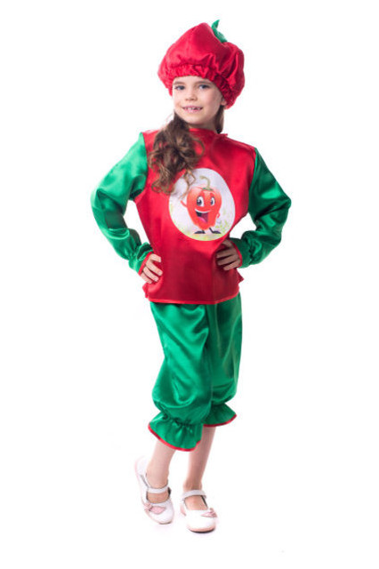 Карнавальный костюм для детей Moda I Сладкий Перец универсал Зеленый фото №3