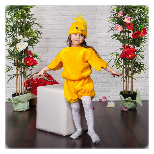 Карнавальный костюм Moda I Цыпленок универсал Желтый фото №2