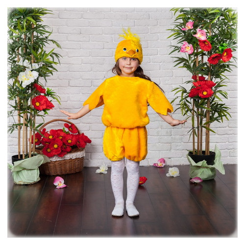 Карнавальный костюм Moda I Цыпленок универсал Желтый фото №3