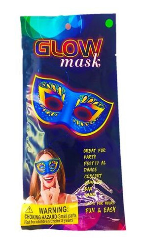 Неонова маска Glow Mask: Маскарад (GlowMask1) фото №1