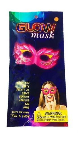 Неонова маска Glow Mask: Маскарад (GlowMask2) фото №1