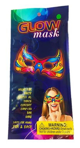 Неонова маска Glow Mask: Маскарад (GlowMask3) фото №1