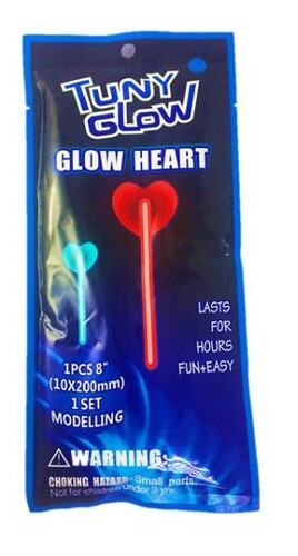 Неонова паличка Glow Heart: Серце (GlowHeart) фото №1