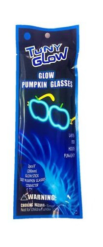 Неонові окуляри Glow Pumpkin Glasses: Яблуко (GlowPumpkinGlasses) фото №1