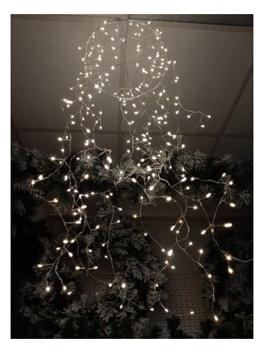Гірлянда-бахрома Luca Lighting LED Канделябр 1х0.3м білий (8720362026808) фото №2