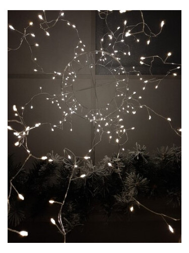 Гірлянда-бахрома Luca Lighting LED Канделябр 1х0.3м білий (8720362026808) фото №3