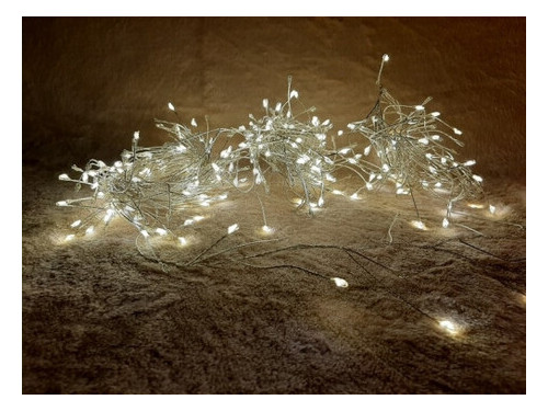 Лінійна гірлянда Luca Lighting LED Струна срібна 15 м білий теплий (8718861852677) фото №3