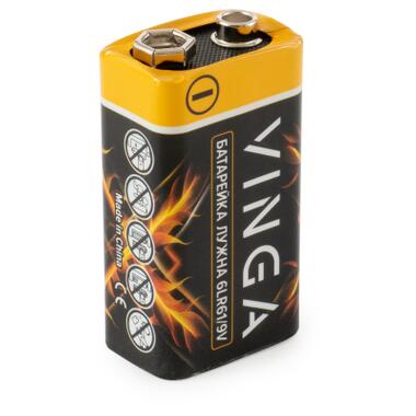 Батарейка 9V 6LR61 Alkaline Vinga (VJAB9V1) фото №4