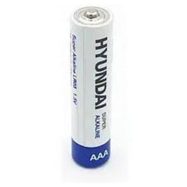 Батарейка Hyundai LR03 AAA Shrink 2 Alkaline фото №1