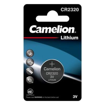 Батарейка CR 2320 Lithium * 1 Camelion (CR2320-BP1) фото №1