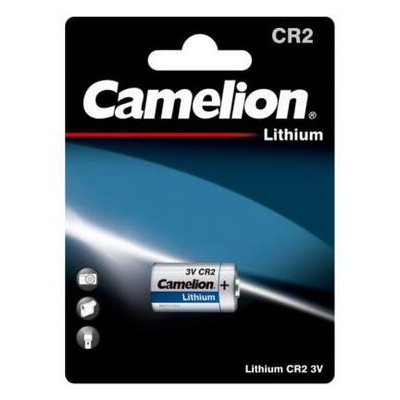 Батарейка CR2 Lithium * 1 Camelion (CR2-BP1) фото №1