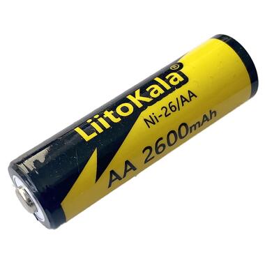 Акумулятор AA, Ni-26/AA 1.2V 2600mAh battery, LiitoKala, blister 1 pcs (Ni-26/AA) фото №1