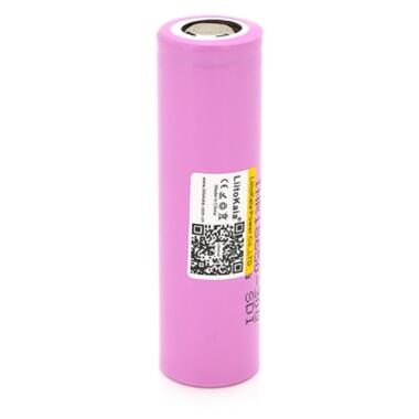 Акумулятор 18650 Li-Ion 3000mah (2900-3100mah), 27A, 3.7V (2.5-4.25V), pink, PVC Liitokala (Lii-30Q) фото №1