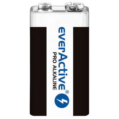 Батарейка лужна everActive Pro 6LR61/6LF22 (крона), блістер 1шт фото №2