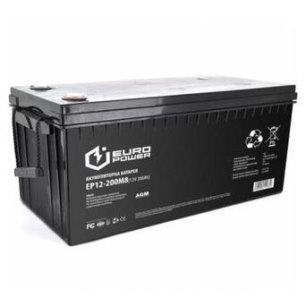 Батарея до ДБЖ Europower 12В 200Ач (EP12-200M8) фото №1