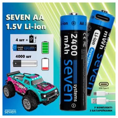 Аккумулятор SEVEN Systems SEVENAA1.5VLi-ion4 фото №9