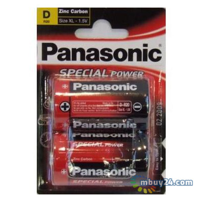 Акумулятор Panasonic R20 Special 2 (R20REL/2BPU) фото №1