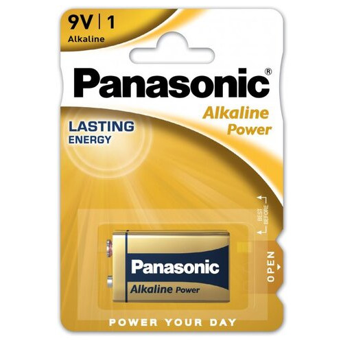 Батарейки Panasonic Alkaline Power 6LF22APB/1BP Krona/6LF22 BL 1 шт фото №1