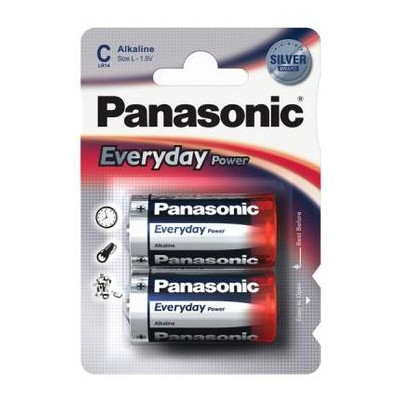 Батарейка Panasonic C LR14 Everyday Power x 2 (LR14REE/2BR) фото №1