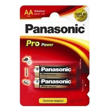 Батарейки Panasonic Pro Power LR6XEG/2BPR AA/LR06 BL 2 шт фото №1