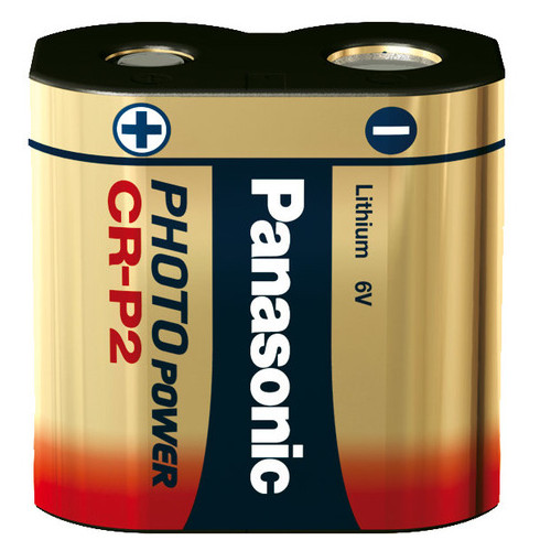 Батарейка літієва Panasonic Lithium Power CRP2 (CR-P2L/1BP), 6V, блістер фото №1