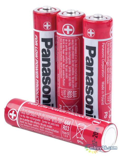 Батарейка Panasonic R03 Special Blister 1x4 (R03REL/4BPU) фото №1