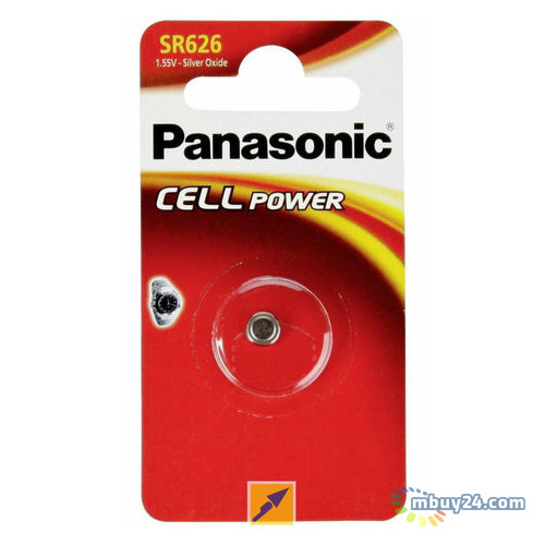 Батарейка Panasonic SR 626 BLI 1 фото №1