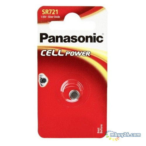 Батарейка Panasonic SR 721 BLI 1 фото №1