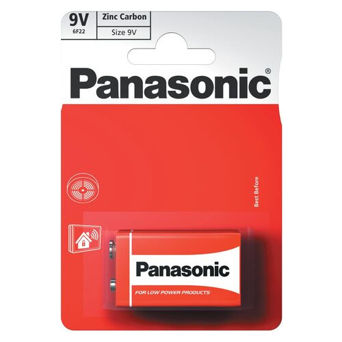 Батарейка Panasonic 6F22RZ/1BP фото №3