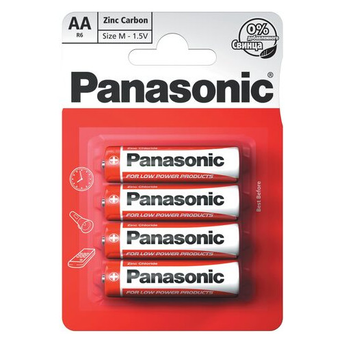 Батарейка Panasonic R6RZ/4BP фото №3