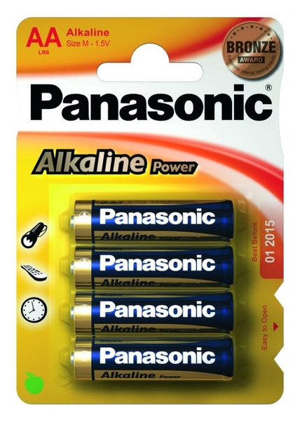 Акумулятор Panasonic Alkaline Power LR6APB/4BP фото №1