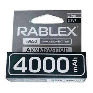 Акумулятор Rablex 18650 3,7V 4000mAh фото №1