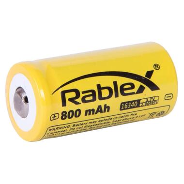 Акумулятор Rablex 16340 (CR 123) 3.7V 800mAh (56319664) фото №1