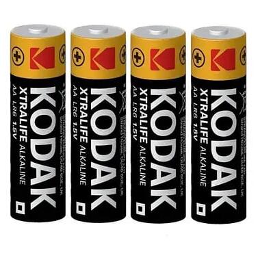 Батарейки Kodak XTRALIFE LR06 1x4 шт блістер (30952027) фото №3
