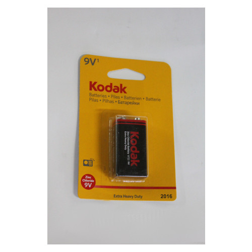 Батарейка Kodak LongLife 6F22 blister (27059) фото №1