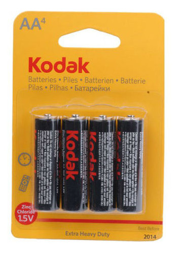 Батарейки Kodak Extra Heavy Duty R6 1x4 штуки blister фото №1