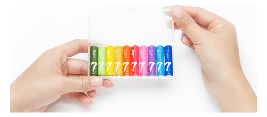 Батарейки Xiaomi Rainbow AAA 10 шт фото №3