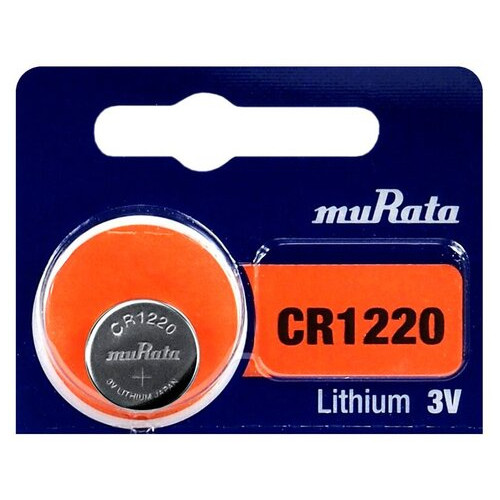 Батарейка літієва Murata CR1220, 3V, блістер розривний на 5шт фото №2