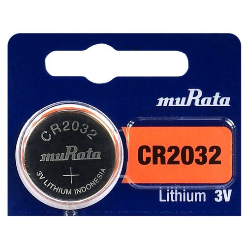 Батарейка літієва Murata CR2032, 3V, блістер 5шт (розривний) фото №2