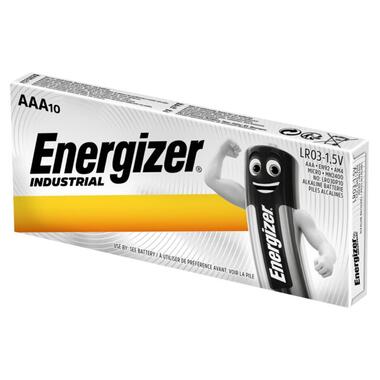 Батарейка лужна Energizer Industrial AAA10(EN92), AAA/(L)R03), коробка 10шт фото №3