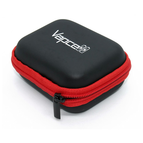 Бокс пластиково-матер'яний Vapcell EVA Zipper Case 2x18650 Red фото №1