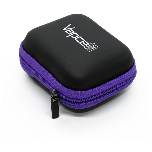 Бокс пластиково-матер'яний Vapcell EVA Zipper Case 2x18650, Purple фото №1